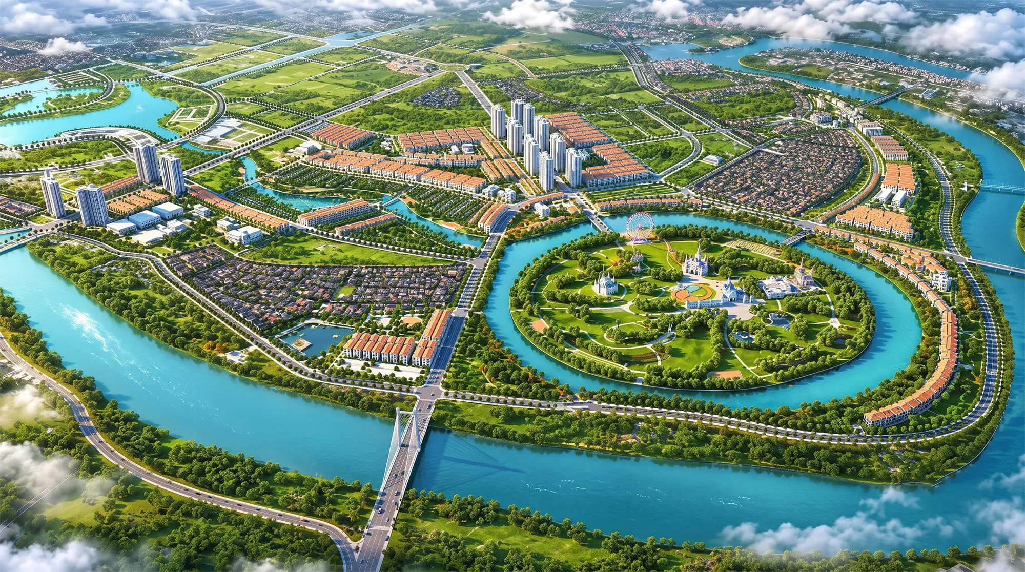 Phối cảnh dự án Vinhomes Bắc Hồng