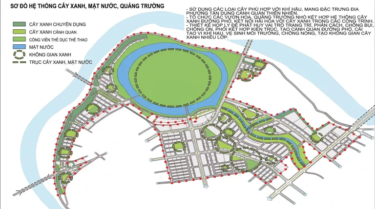 Quy hoạch Vinhomes Bắc Hồng | Tổng thể A1, A2, A3 và cơ cấu đô thị